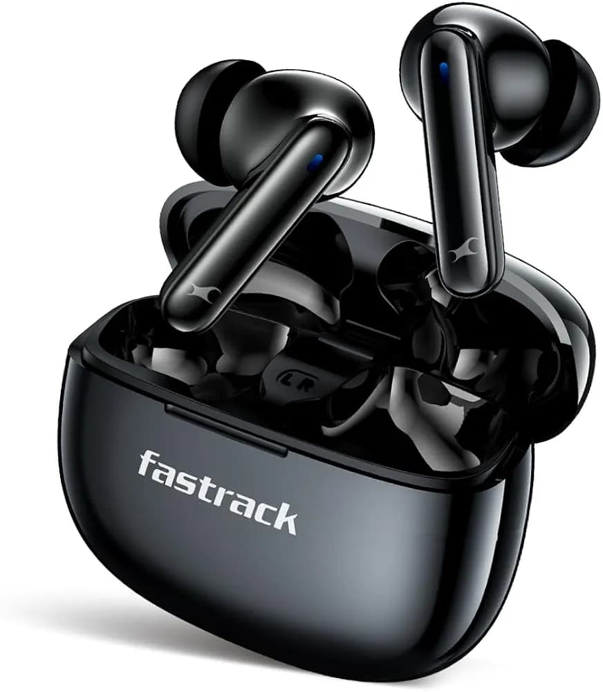 Fastrack Fpods FX101|BT5.4 TWS Earbuds, 40Hrs Playtime, Quad mic ENC for Crystal Clear - image 1