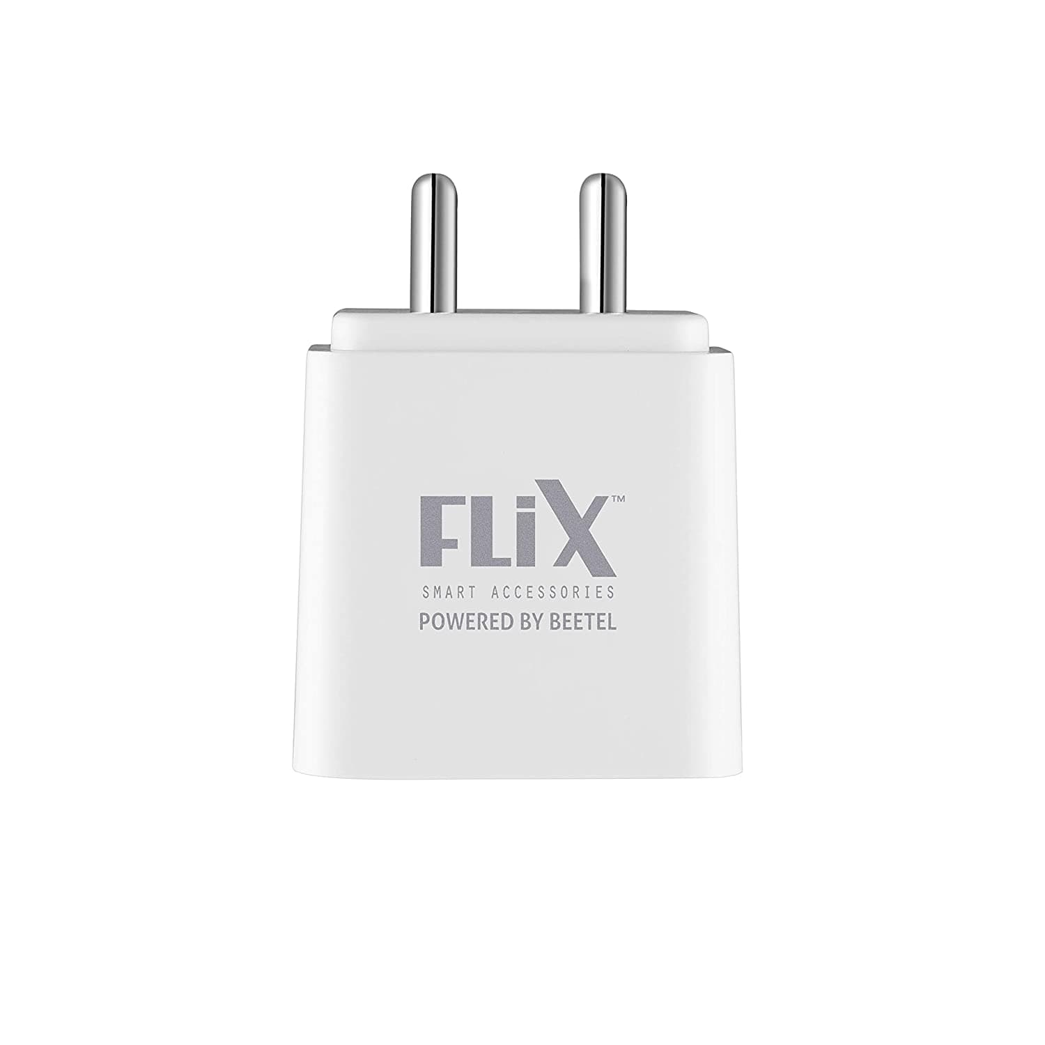 Flix (Beetel) Rise 2.4 12W Dual USB Made in India, Bis Certified, Fast Charging Power Adaptor Smart Charger with 1 Meter Cable Micro USB Cable for Cel Total - image 1