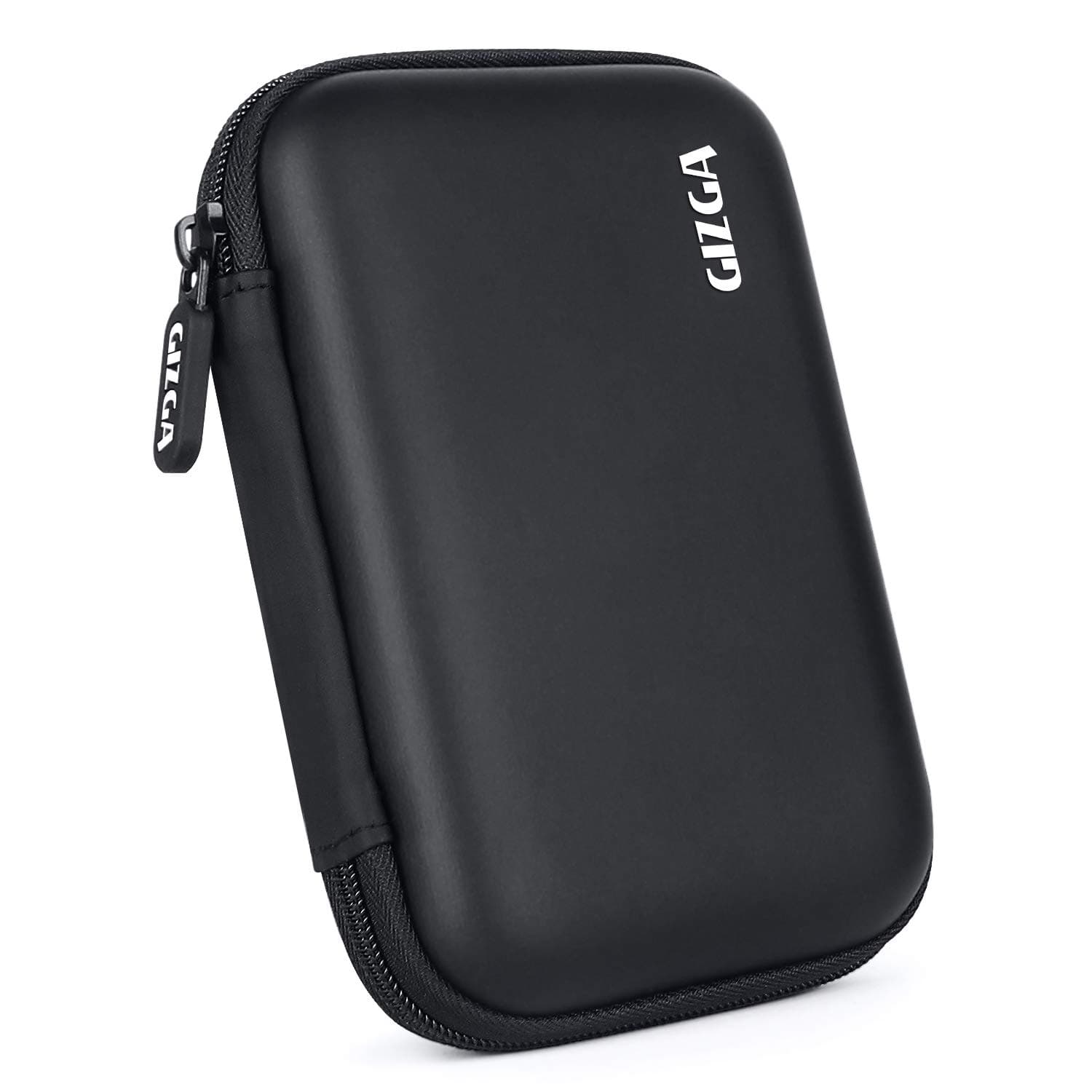 Gizga Essentials Hard Drive Case Shell, 6.35cm/2.5-inch, Portable Storage Organizer Bag for Earphone USB Cable Power Bank Mobile Charger Digital Gadget Hard Disk, Water Resistance Material (medium) - image 1