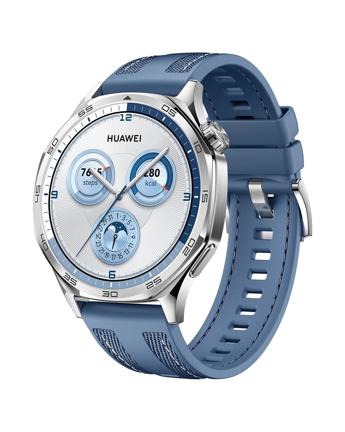 HUAWEI Watch GT 5 46mm Smartwatch, Up to 14 Days Battery Life, iOS & Android Compatible,Built in Maps, - image 1