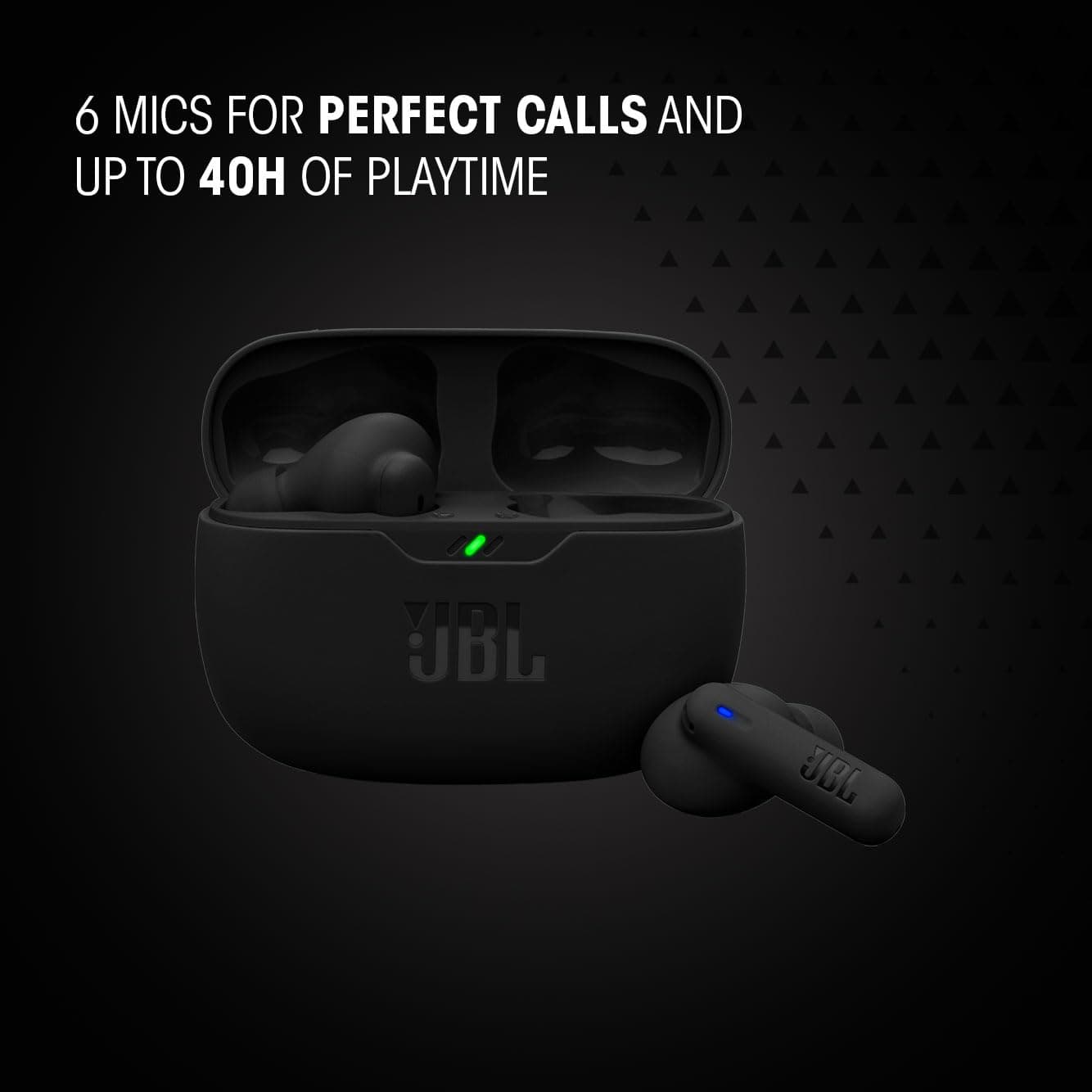 JBL Wave Beam 2 Ear Buds Wireless BluetoothV5.3, Active Noise Cancellation Earbuds - image 1