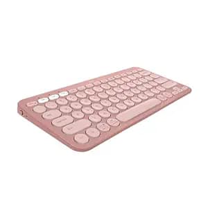 Logitech Pebble Keys 2 K380s, Multi-Device Bluetooth Wireless Keyboard with Customisable Shortcuts, Slim and Portable - image 1