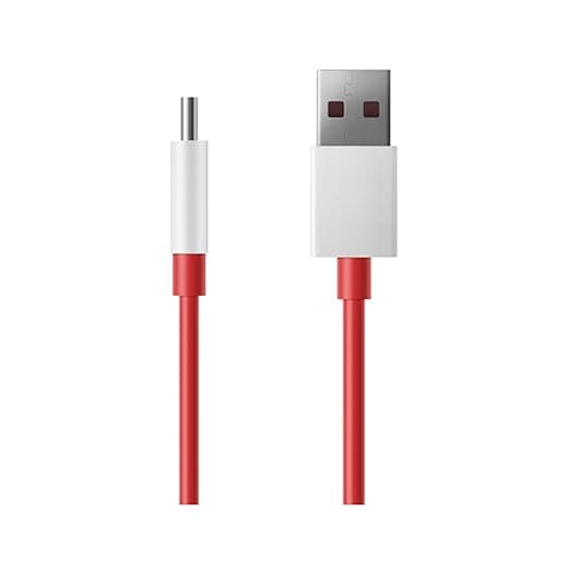 OnePlus Warp Charge Type-C To Type-C Cable 150Cm, Compatible With Smartphone, Red,White Total - image 1