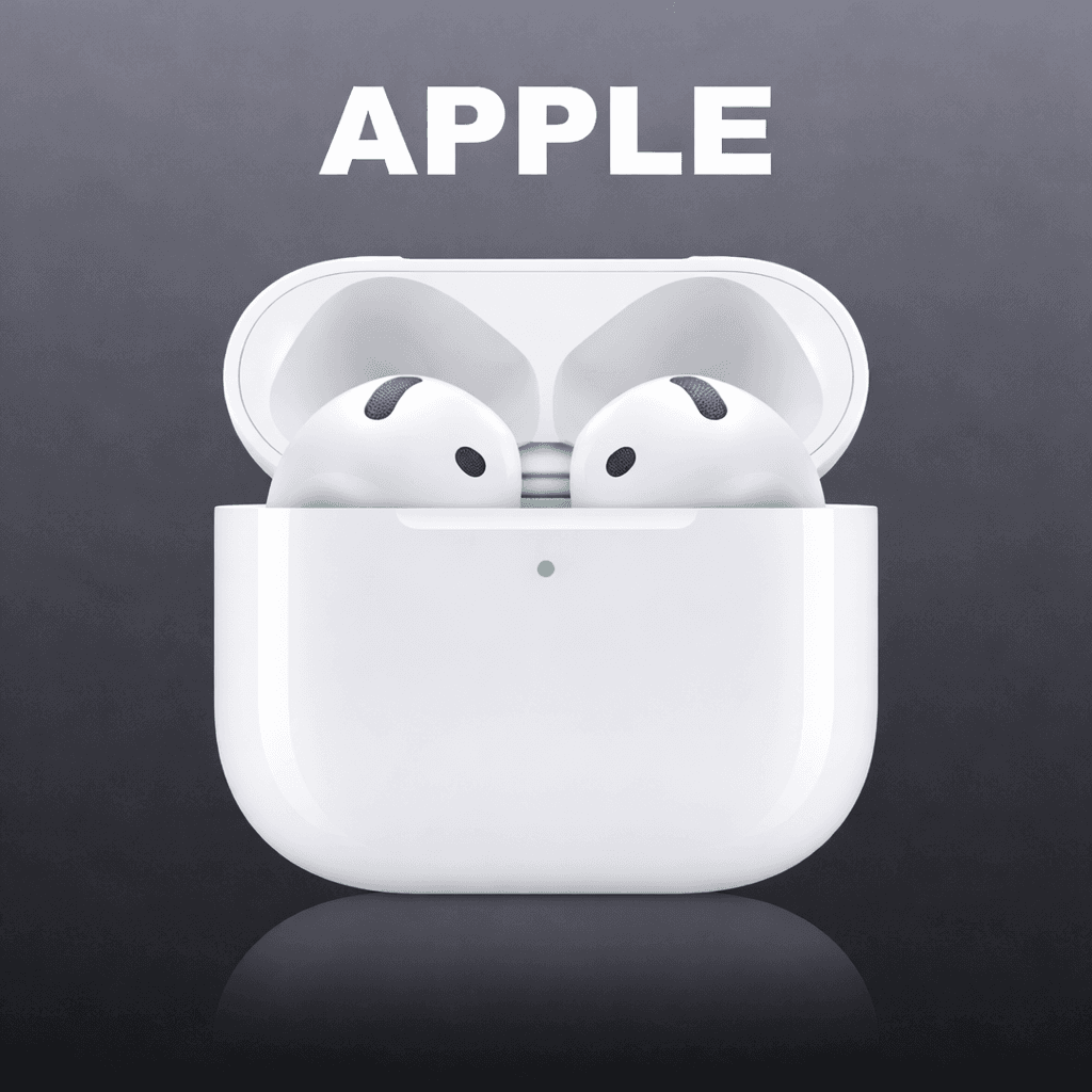 Apple AirPods 4 Replacement Left/Right Earbud & Charging Case — right side / White - image 1