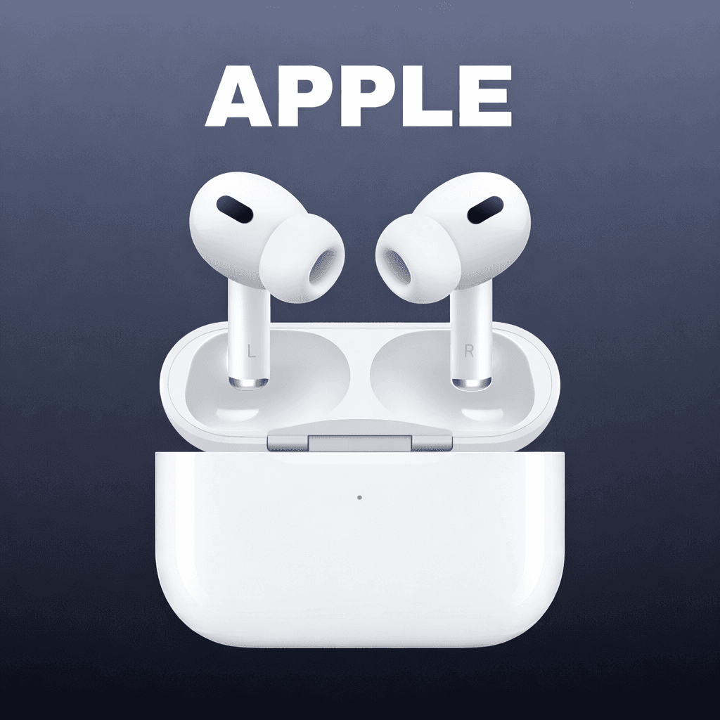 Apple AirPods Pro (2nd generation) with MagSafe Case (USB-C) Replacement Left/Right Earbud & Charging Case — left side / White - image 1