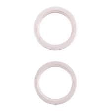 Camera Glass with Frame for Apple iPhone 13 White - image 1