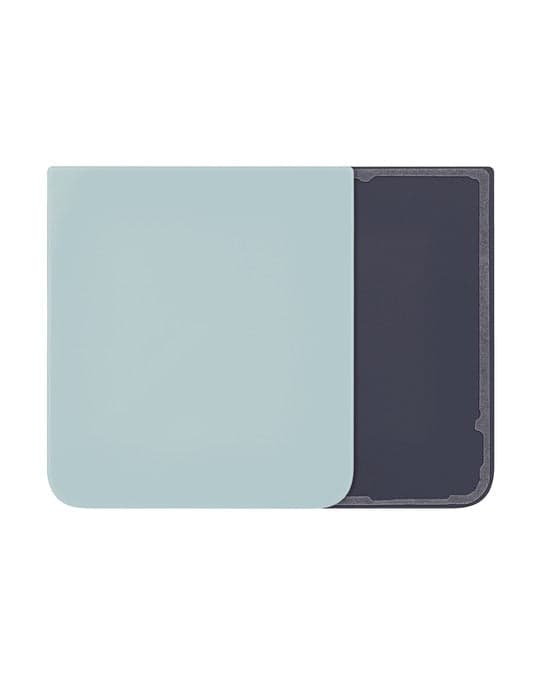 Back Panel Cover Lower Glass for Samsung Galaxy Z Flip 5 Green - image 1