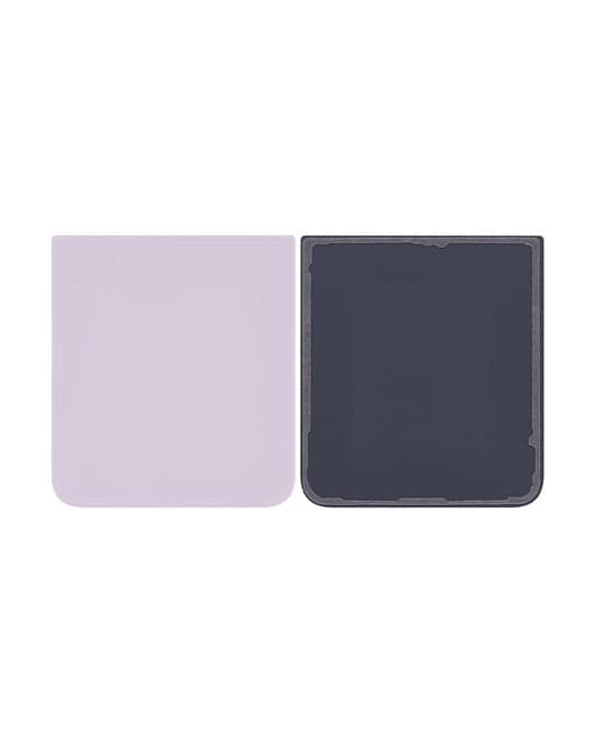 Back Panel Cover Lower Glass for Samsung Galaxy Z Flip 5 Lavender color - image 1