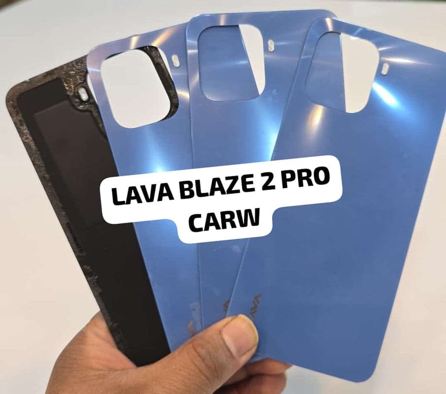 Back Panel for Lava blaze 2 Pro blue - image 1