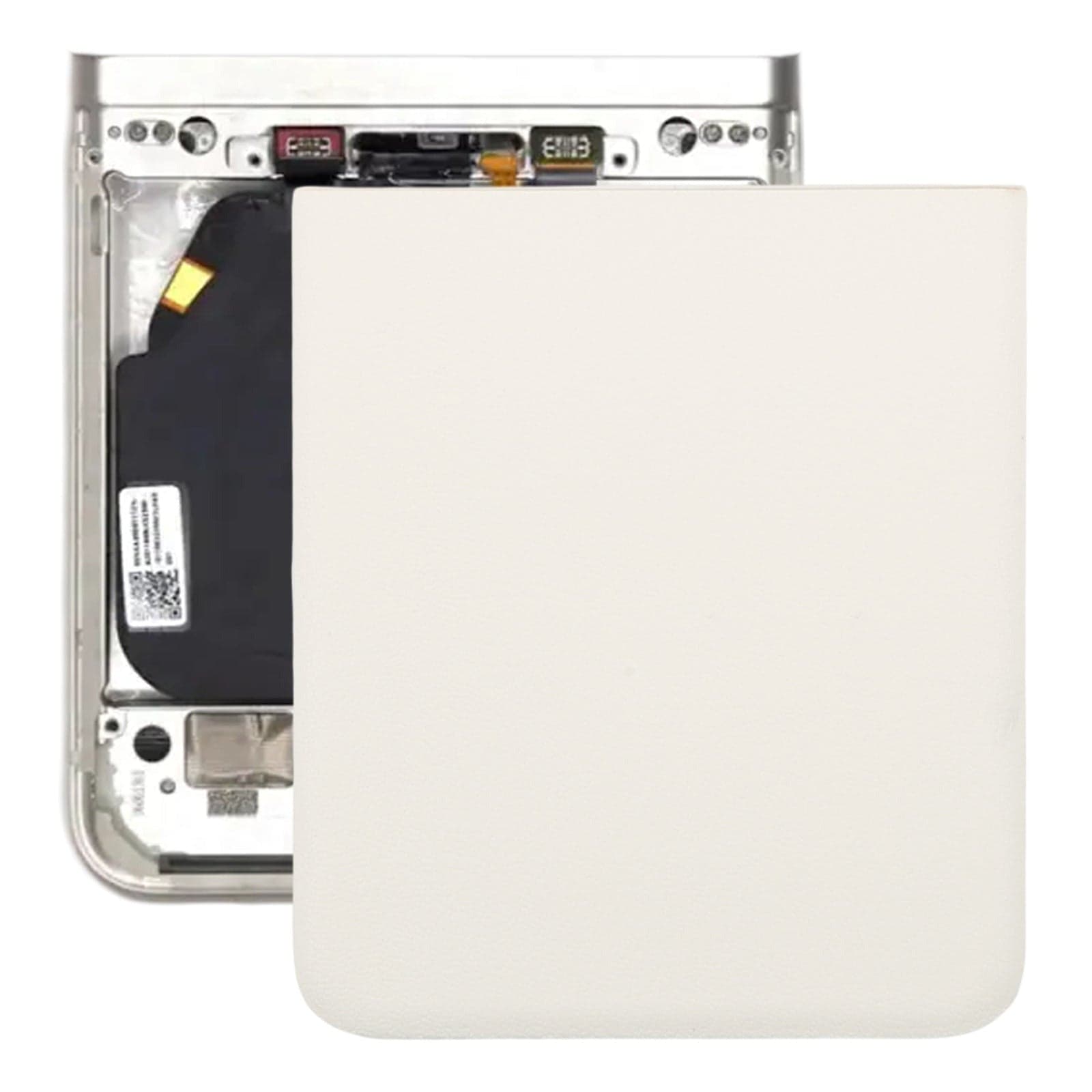 Back Panel for Motorola Moto Razr 40 Ultra White - image 1
