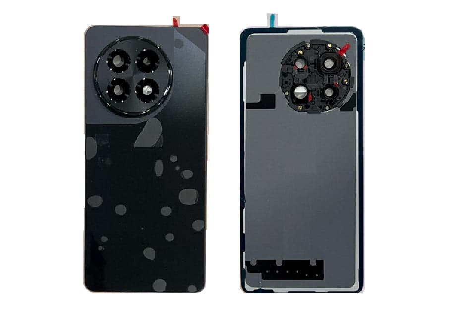 Back Panel with Camera Glass for Oneplus 13R Black - image 1