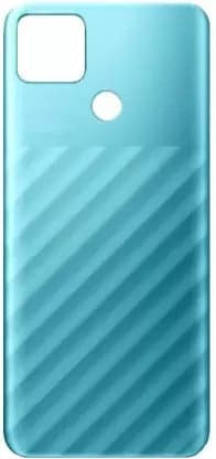 Back Panel for Realme Narzo 30A Blue - image 1