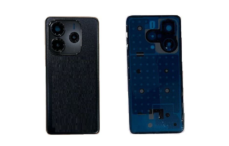 Back Panel with Camera Glass for Redmi Note 14 5G Black - image 1