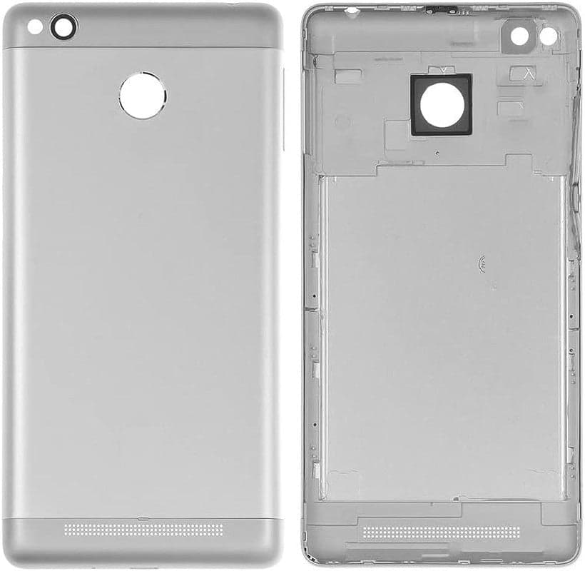 Back Panel for Xiaomi Redmi 3 Silver - image 1
