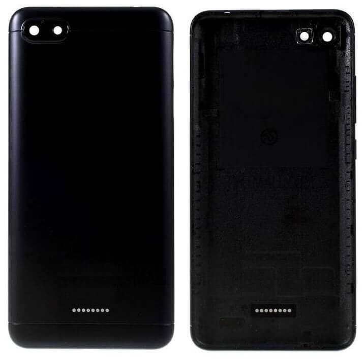 Back Panel for Xiaomi Redmi 6A Black - image 1