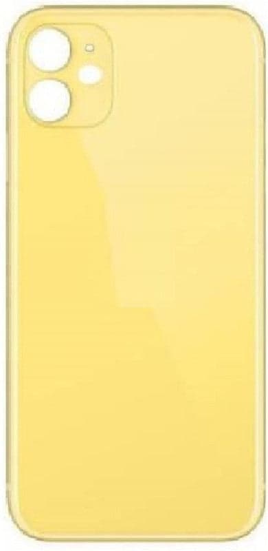 Back Panel Glass for Apple iPhone 11 Yellow - image 1