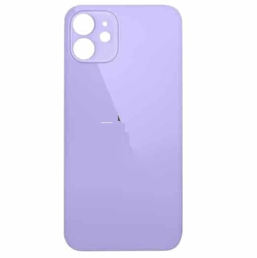 Back Panel Glass for Apple iPhone 12 Mini Purple - image 1