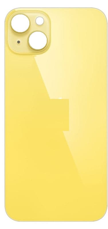 Back Panel Glass for Apple iPhone 14 Yellow - image 1