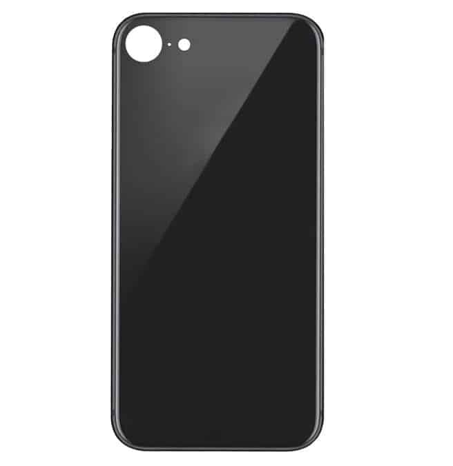 Back Panel Glass for Apple iPhone SE 2020 MidnightBlack - image 1