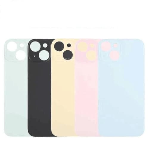 Back Panel Glass for Iphone 15 Plus Yellow - image 1
