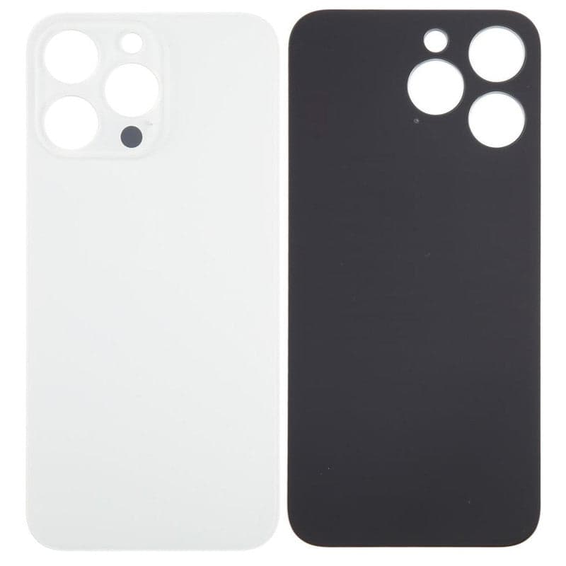 Back Panel Glass for Iphone 15 Pro White - image 1