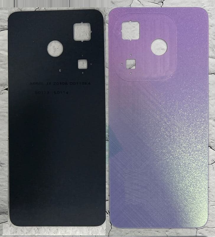 Back Panel Glass for itel P55 4G purple - image 1
