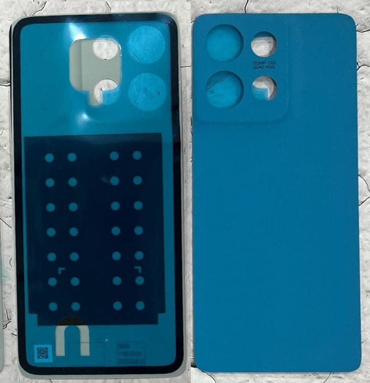 Back Panel Glass for Motorola Moto G75 Blue - image 1