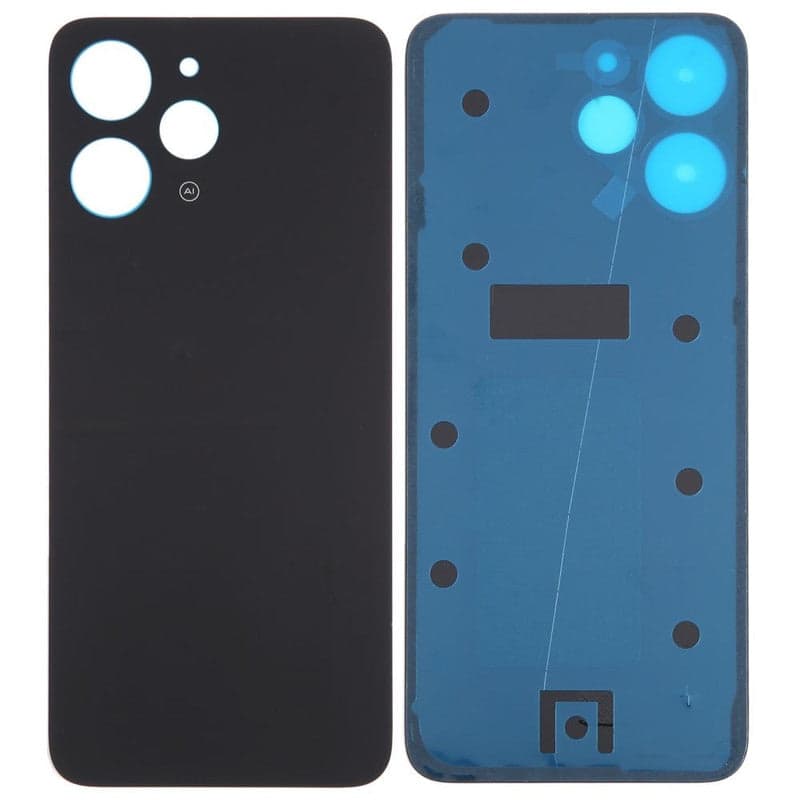 Back Panel Glass for Redmi 12 Black - image 1