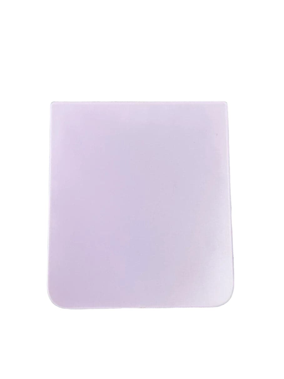 Back Panel Lower Back Glass for Samsung Galaxy Z Flip 4 Pink Gold - image 1