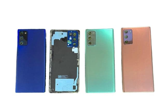 Back Panel Glass With Camera Lens for Samsung Galaxy Note 20 (5G) Mystic Green - image 1