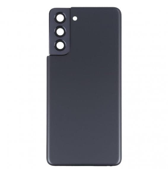 Back panel With Camera glass with camera glass lens For samsung S21 (5G) black - image 1