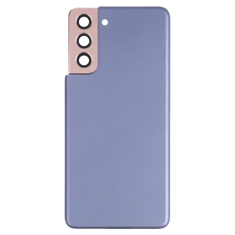 Back Panel Glass With Camera Lens for Samsung Galaxy S21 (5G) Phantom Violet - image 1