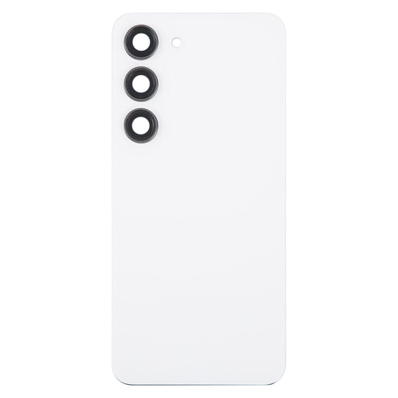 Back Panel Glass With Camera Lens for Samsung Galaxy S23 (5G) Cream White - image 1