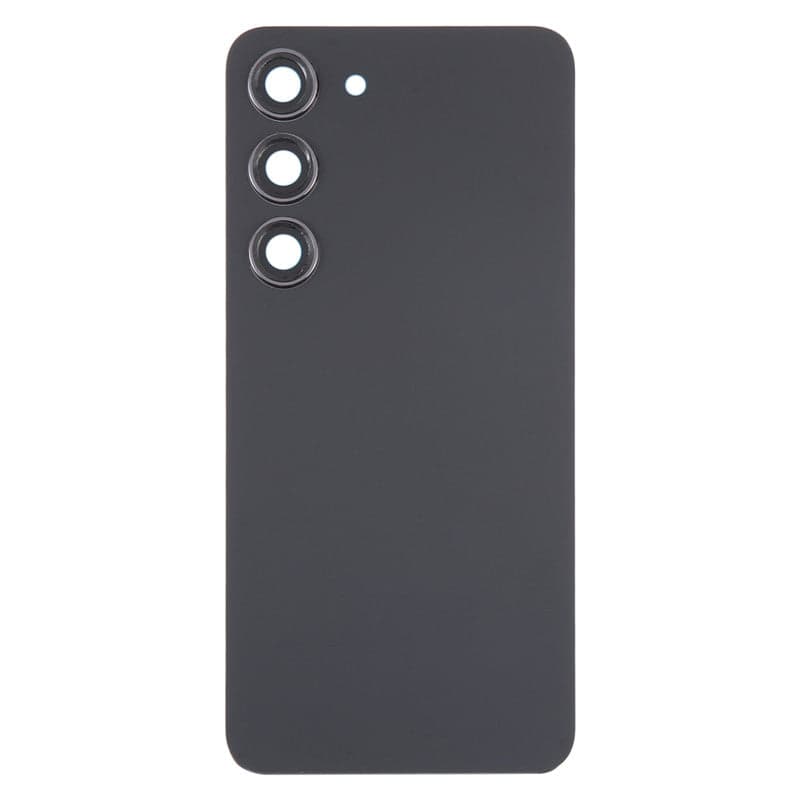 Back Panel Glass With Camera Lens for Samsung Galaxy S23 (5G) Phantom Black - image 1