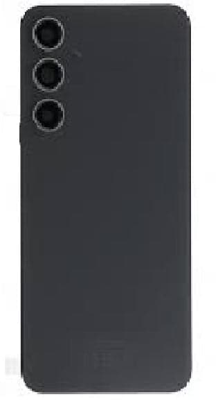 Back Panel Glass With Camera Lens for Samsung Galaxy S23 FE Black - image 1