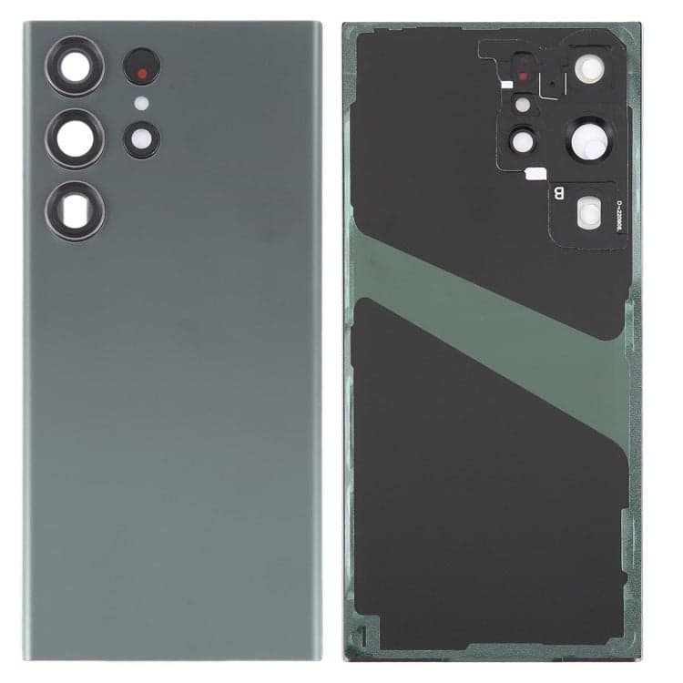 Back Panel Glass With Camera Lens for Samsung Galaxy S23 Ultra Green - image 1