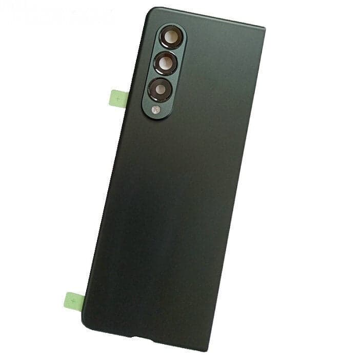 Back Panel Glass With Camera Lens for Samsung Galaxy Z Fold 3 Phantom Green - image 1