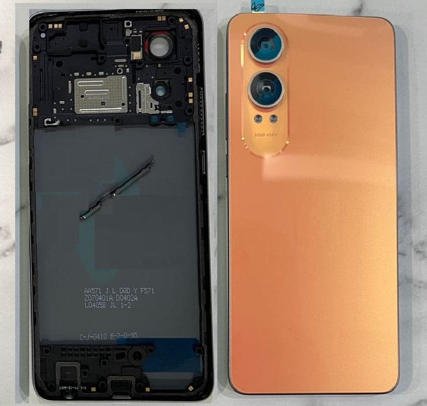 Back Panel Housing for OnePlus Nord CE 4 Lite Orange - image 1