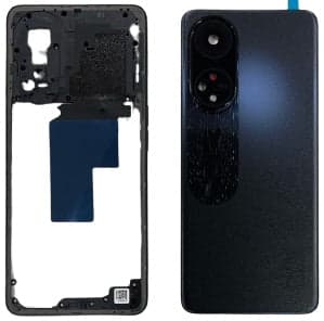 Back Panel Housing for Oppo F23 5G Black - image 1