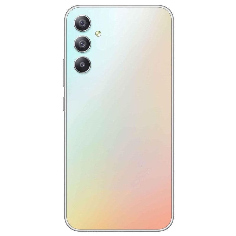 Back Panel for Samsung Galaxy A34 (5G) Awesome Silver - image 1