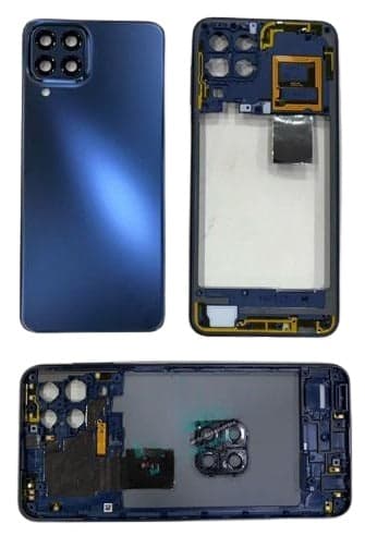 Back Panel With middle Ring for Samsung Galaxy M33 : Dark Blue - image 1