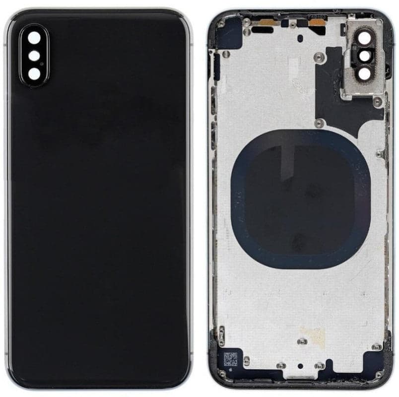 Back Panel Housing for Apple iPhone X Grey - image 1