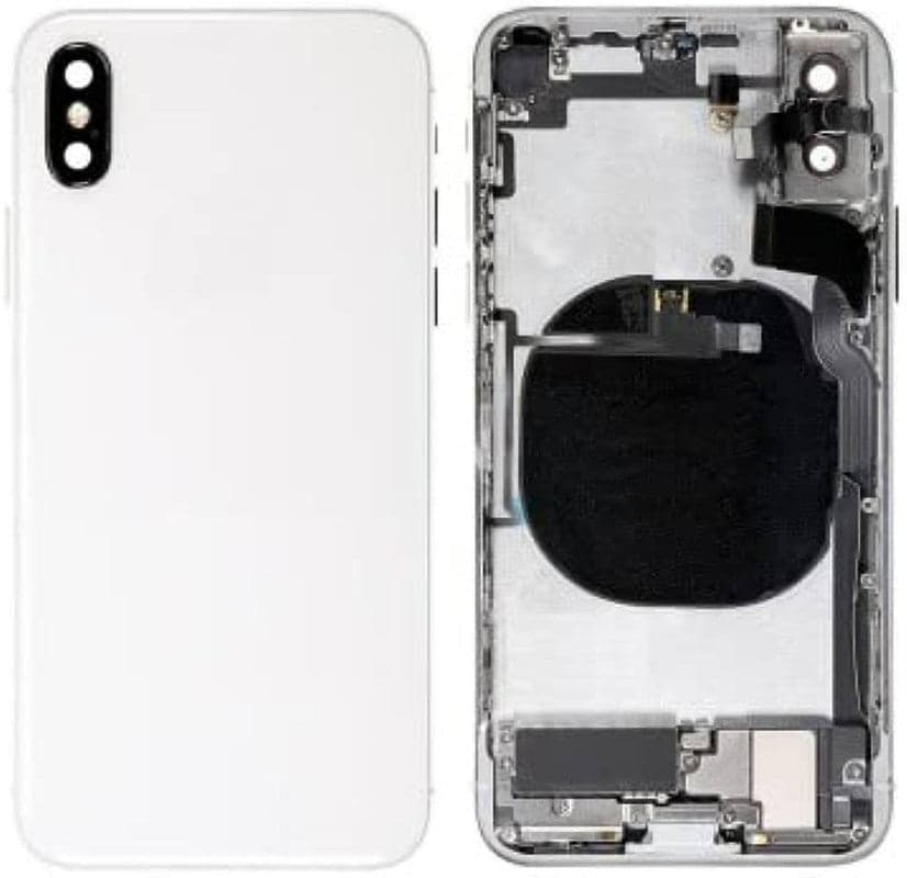 Back Panel Housing for Apple iPhone XS Max Silver - image 1