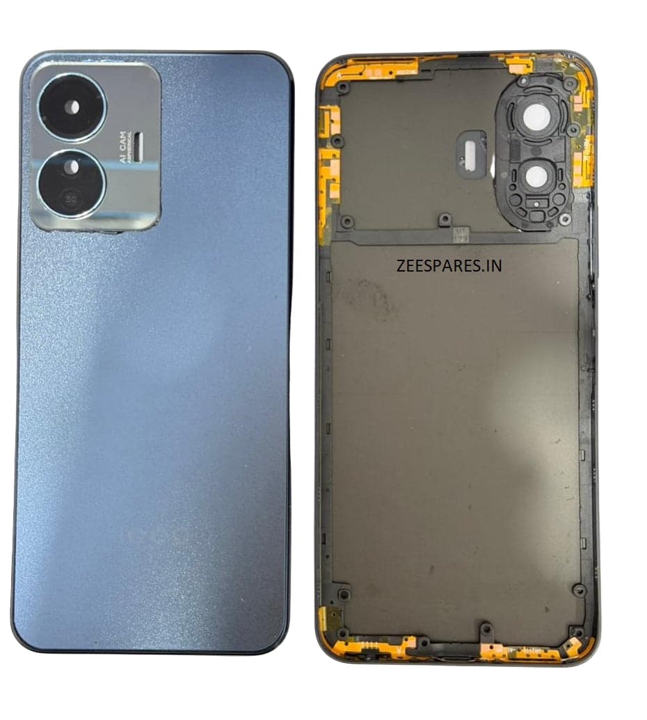 Back Panel Housing for IQOO Z6 Lite Black - image 1