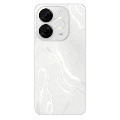 Back Panel Housing for Itel A80 A671LC White - image 1