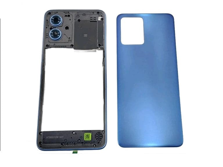 Back Panel Housing for Motorola Moto G54 5G Blue - image 1