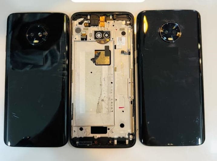 Back Panel Housing for Motorola Moto G7 Black - image 1