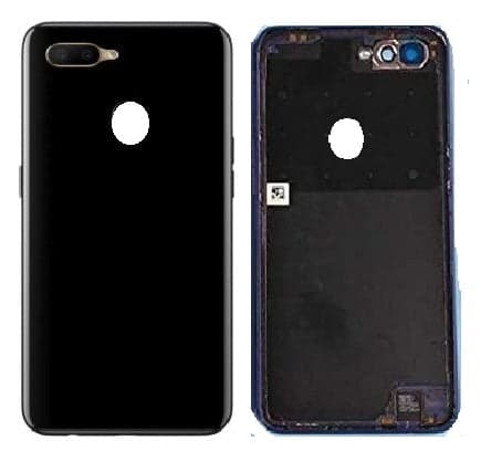 Back Panel Housing for Oppo A5 Black - image 1