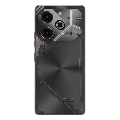 Back Panel Housing for Tecno Pova 6 Pro LI9 Black - image 1