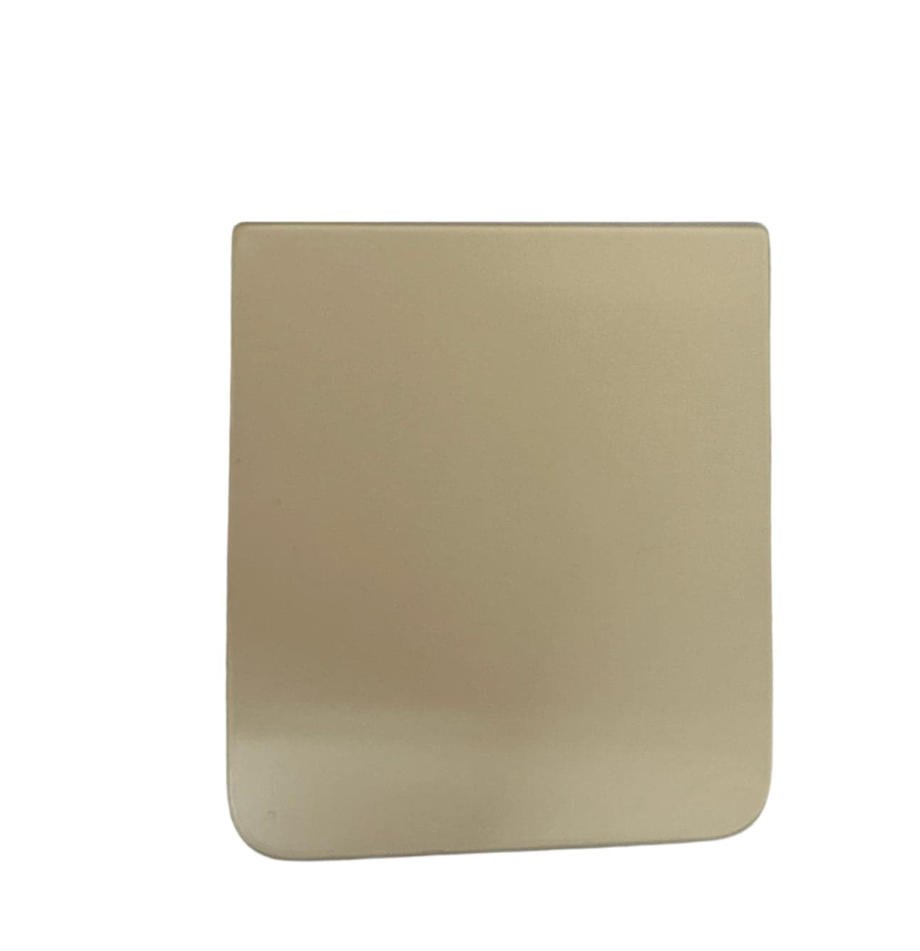 Back Panel Lower Back Glass for Samsung Galaxy Z Flip 3 Cream Color - image 1